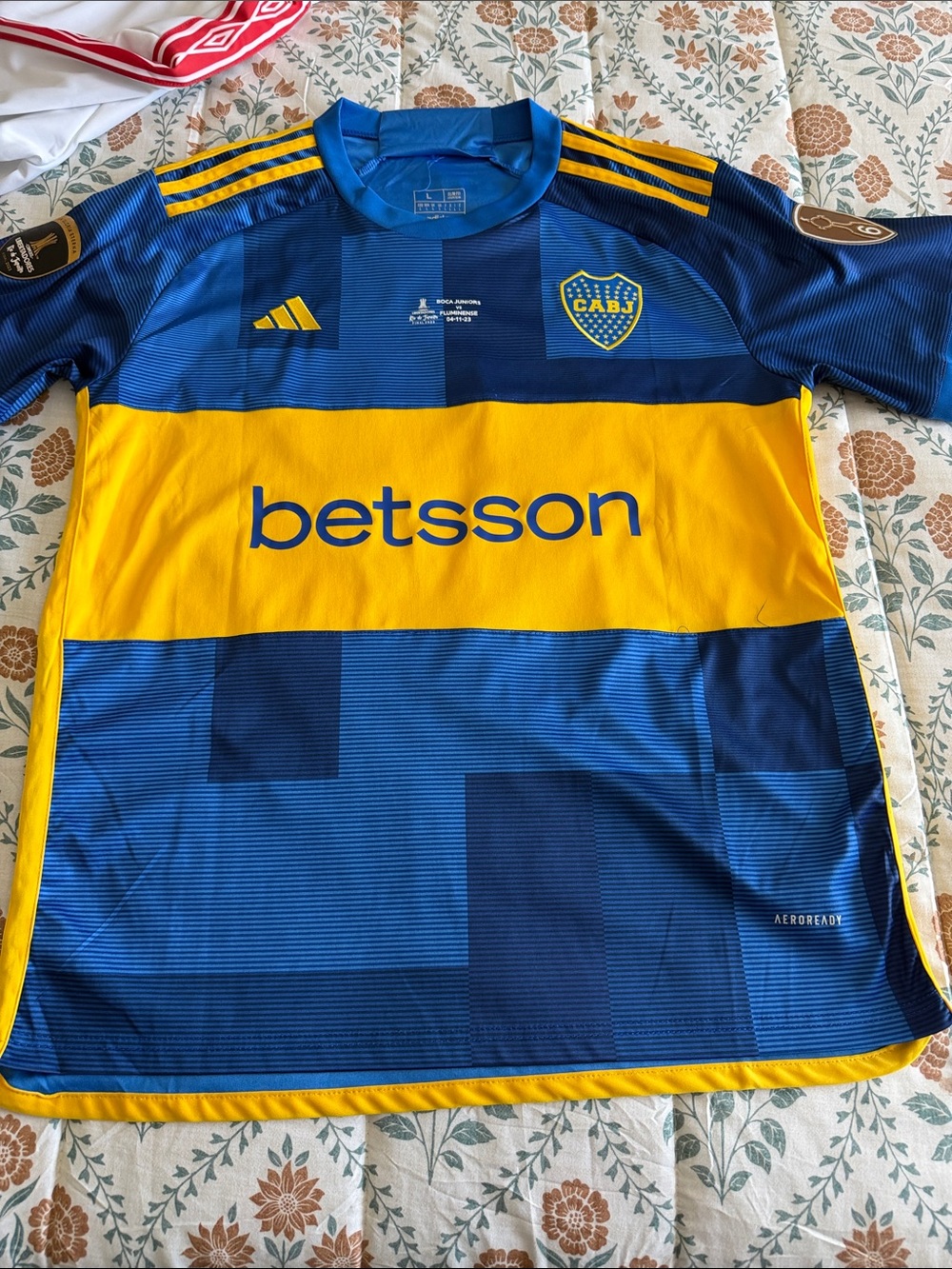 2023 Boca Juniors Home Jersey with Advincula printing